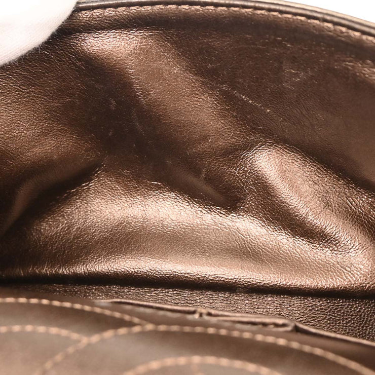 Chanel Bronze Calfskin 2.55 Classic Double Flap Bag 125087