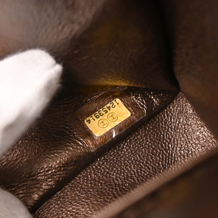 Chanel Bronze Calfskin 2.55 Classic Double Flap Bag 125087