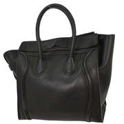 Celine Black Mini Luggage Tote Bag S-PA-1101 125094