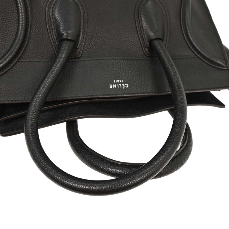 Celine Black Mini Luggage Tote Bag S-PA-1101 125094