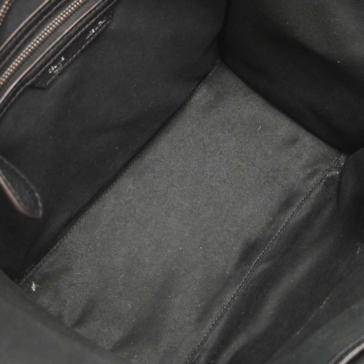 Celine Black Mini Luggage Tote Bag S-PA-1101 125094