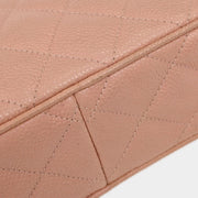 Chanel Pink Calfskin Camera Bag 125095