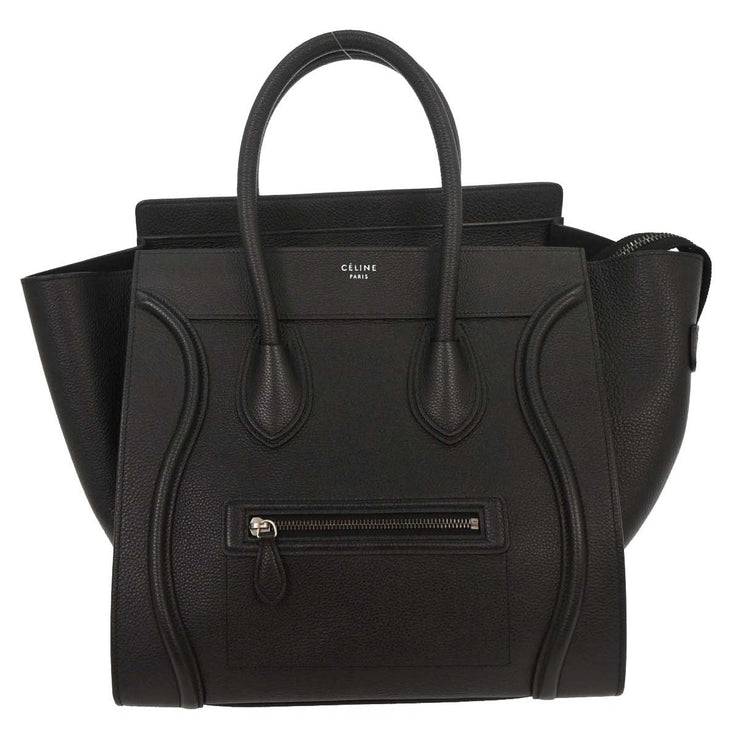 Celine Black Mini Luggage Tote Bag F-AT-2165 F-CU-2185 125101
