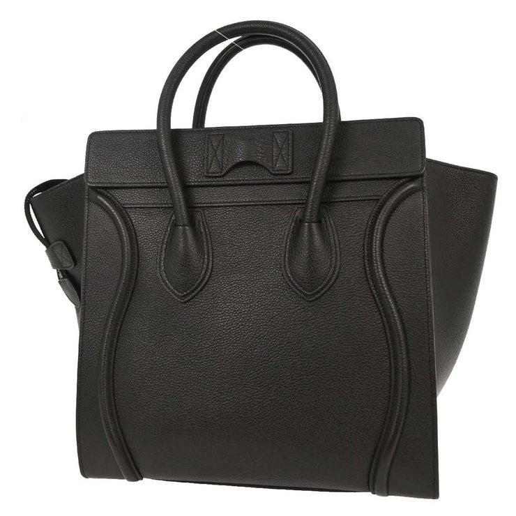 Celine Black Mini Luggage Tote Bag F-AT-2165 F-CU-2185 125101