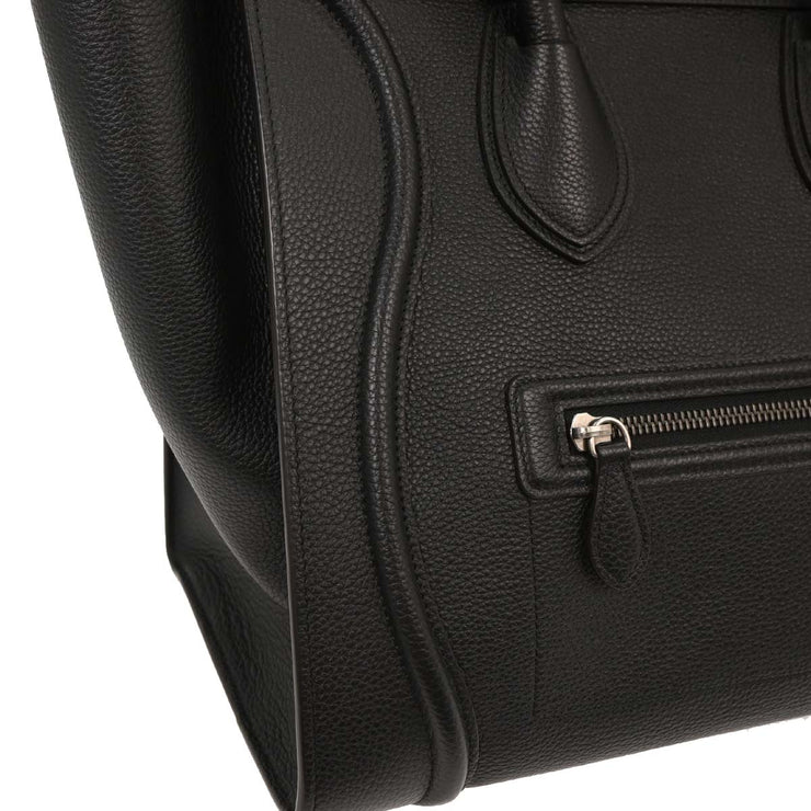 Celine Black Mini Luggage Tote Bag F-AT-2165 F-CU-2185 125101