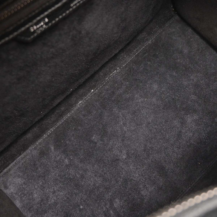Celine Black Mini Luggage Tote Bag F-AT-2165 F-CU-2185 125101