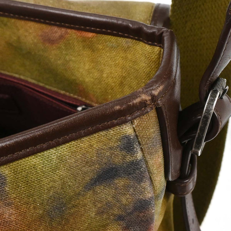 Chanel Khaki On The Pavements Graffiti Messenger Bag 125105