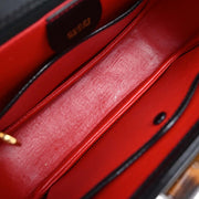 Gucci Black Bamboo Handbag 000.1781.0633 125106