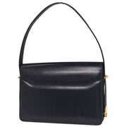 Celine Navy Leather Handbag 125107