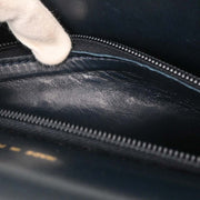 Celine Navy Leather Handbag 125107