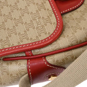 Celine Beige PVC Macadam Shoulder Bag CE00/12 125108