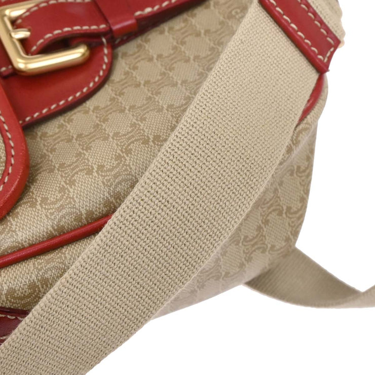 Celine Beige PVC Macadam Shoulder Bag CE00/12 125108