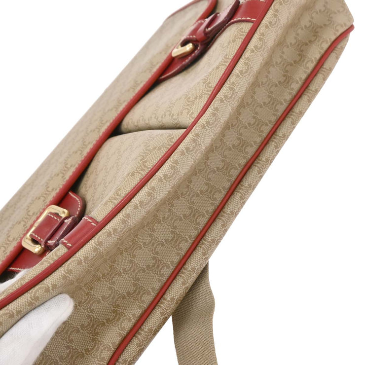 Celine Beige PVC Macadam Shoulder Bag CE00/12 125108