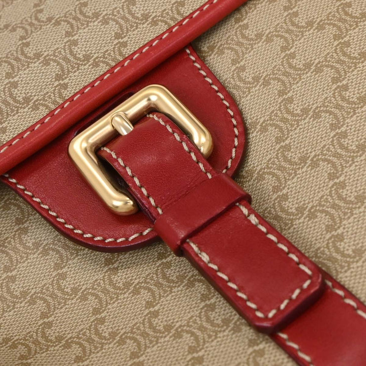 Celine Beige PVC Macadam Shoulder Bag CE00/12 125108