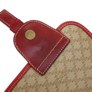 Celine Beige PVC Macadam Shoulder Bag CE00/12 125108