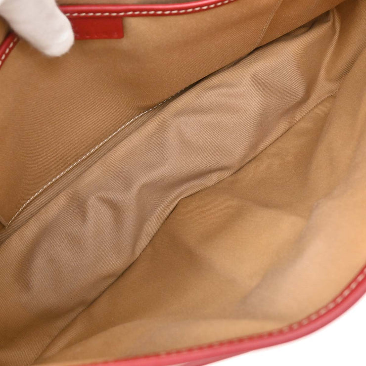 Celine Beige PVC Macadam Shoulder Bag CE00/12 125108