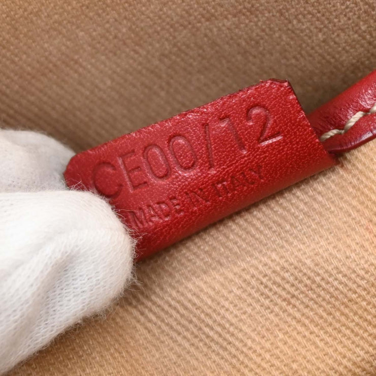 Celine Beige PVC Macadam Shoulder Bag CE00/12 125108