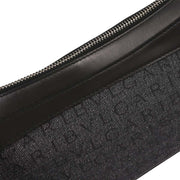 Bvlgari Black Canvas Logomania Handbag MAMMEI 125109
