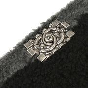 Boy Chanel Black Mouton Medium Shoulder Bag 125118