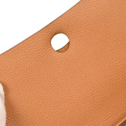 Hermes Beige Toile H Vache Liegee Sac Colorado PM Shoulder Bag JSquare:I 125126