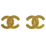 Chanel Gold CC Earrings Clip-On 2878/29 125132