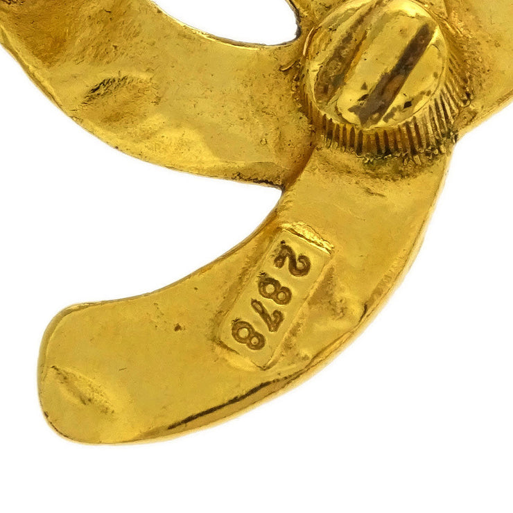 Chanel Gold CC Earrings Clip-On 2878/29 125132