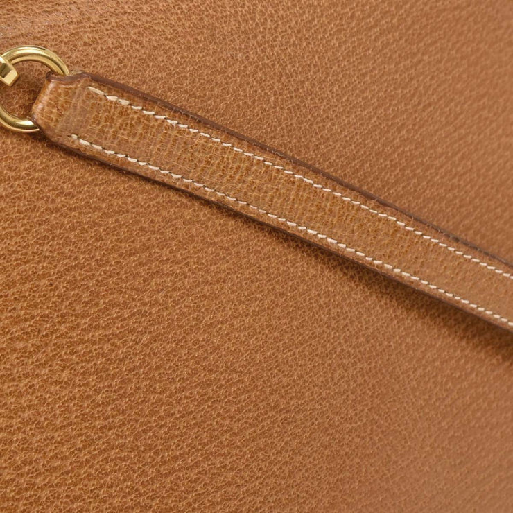 Hermes Natural Pigskin Kelly 32 Sellier Handbag 5 Circle:X 125138