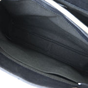 Chanel Black Calfskin Grand Shopping Tote GST Chain Handbag 125139