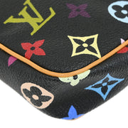Louis Vuitton Black Multicolor Pochette Accessoires M92648 SL1013 125140
