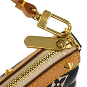Louis Vuitton Black Multicolor Pochette Accessoires M92648 SL1013 125140