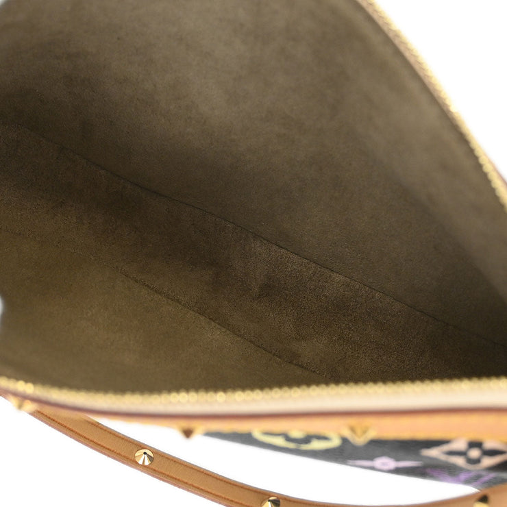 Louis Vuitton Black Multicolor Pochette Accessoires M92648 SL1013 125140