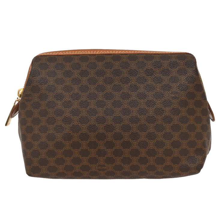 Celine Brown PVC Macadam Pouch MC99/2 125141