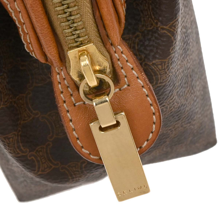 Celine Brown PVC Macadam Pouch MC99/2 125141