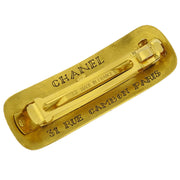 Chanel Hair Clip Barrette Hair Accessories Gold 99A 125145