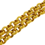 Chanel Chain Belt Medallion Gold 6123/29 Small Good 125146