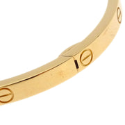 Cartier Love Bracelet Bangle Small LDR295 Au750 #16 125151