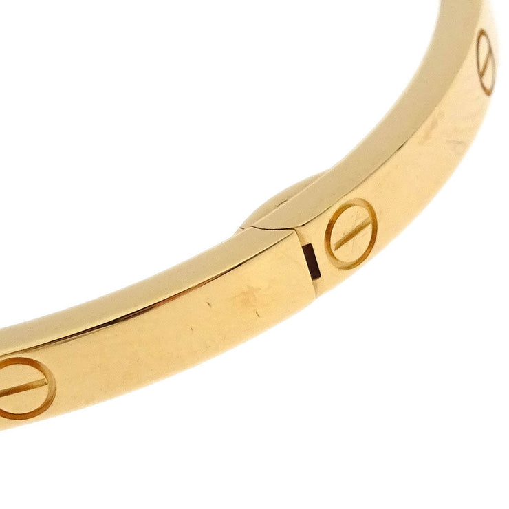 Cartier Love Bracelet Bangle Small LDR295 Au750 #16 125151