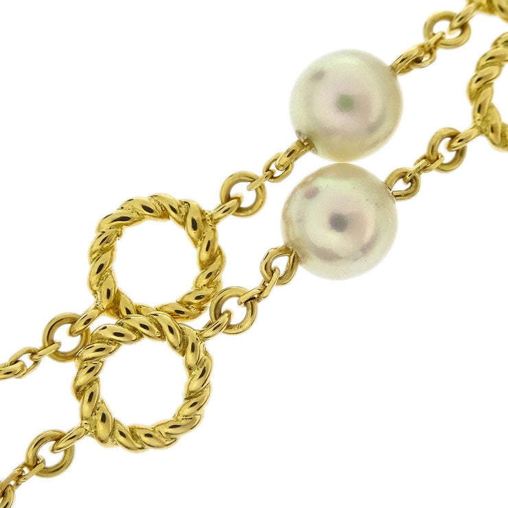 Mikimoto Bracelet 18K Pearl Gold 125153