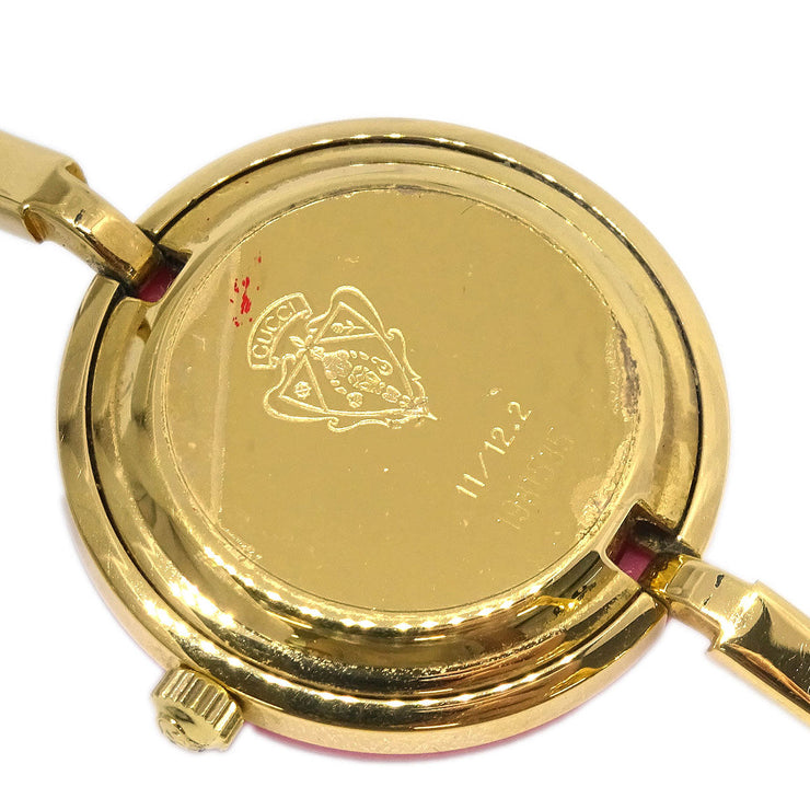Gucci 11/12.2 Change Bezel Chameleon Quartz Watch SS 125158
