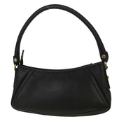 Gucci Black Leather Abbey D Ring Handbag 130939 2123 125162