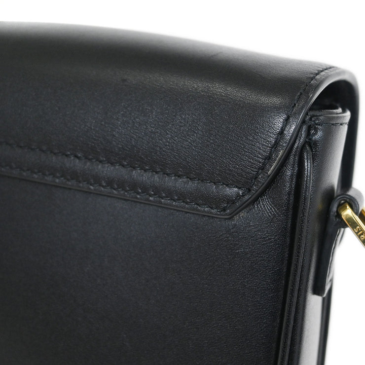 Celine Black Small C Pampille Shoulder Bag U-AN-1119 125165