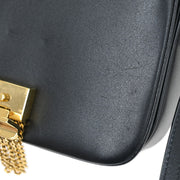 Celine Black Small C Pampille Shoulder Bag U-AN-1119 125165