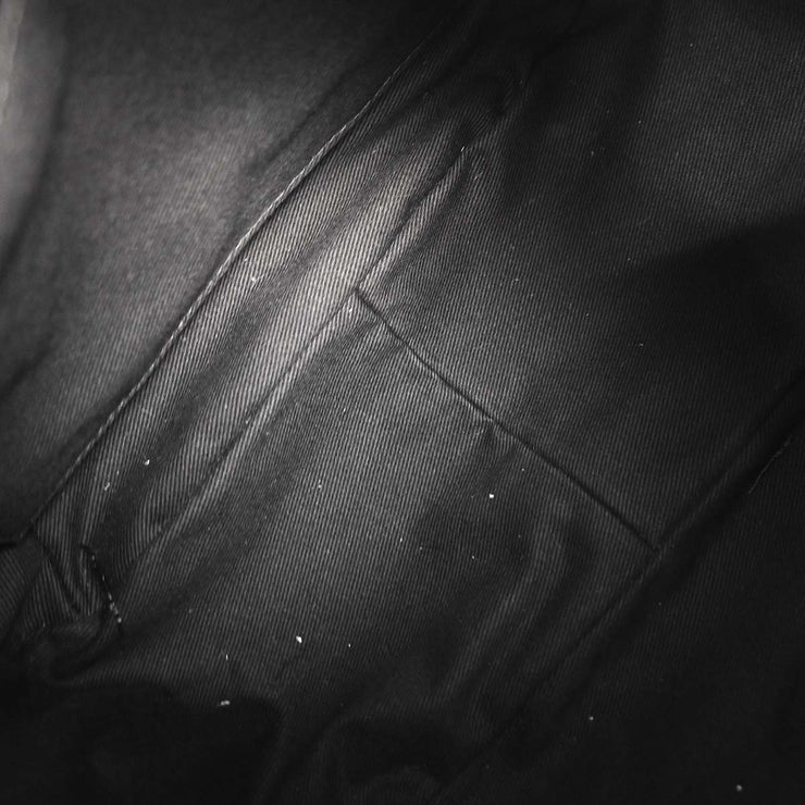 Chanel White Canvas Handbag 125166