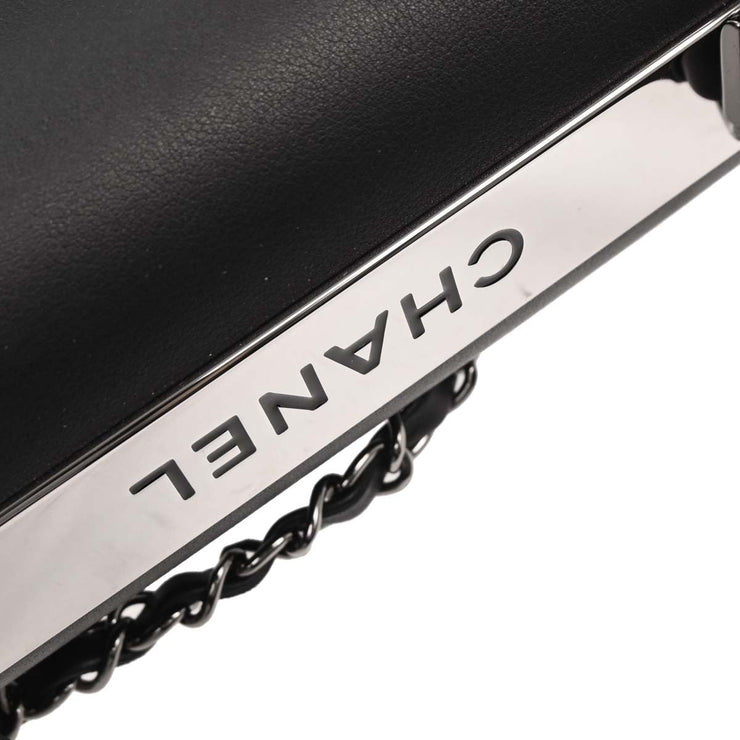 Chanel Black Calfskin Trendy CC Top Handle 2way Handbag 125167