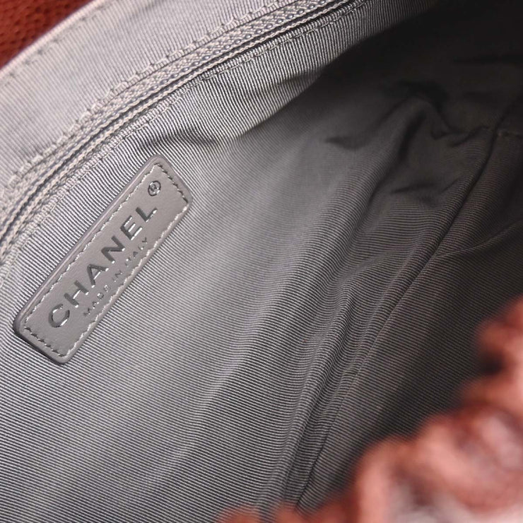 Chanel Bordeaux Calfskin Shoulder Bag 125169