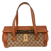 Gucci Beige GG Bamboo Handbag 114993 2684 125170