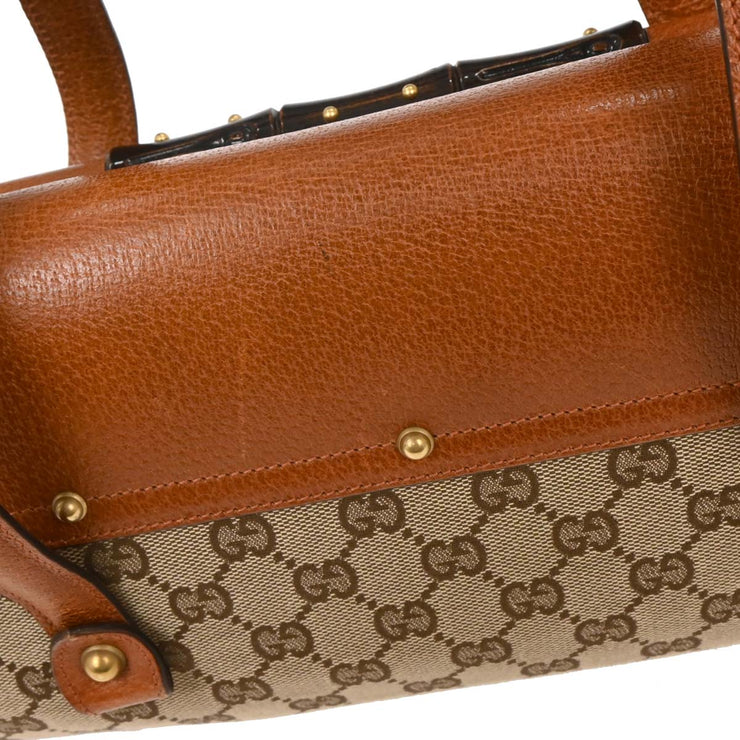 Gucci Beige GG Bamboo Handbag 114993 2684 125170