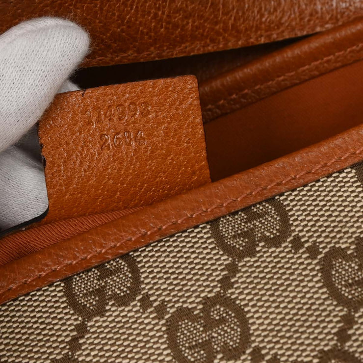 Gucci Beige GG Bamboo Handbag 114993 2684 125170