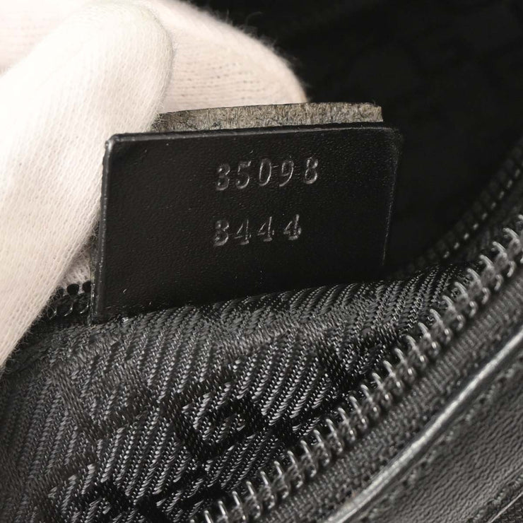 Gucci Black Nylon Hobo Shoulder Bag 35098 3444 125173