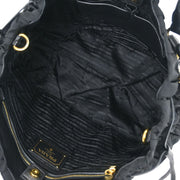 Prada Black Nylon 2way Tote Handbag 14 125174